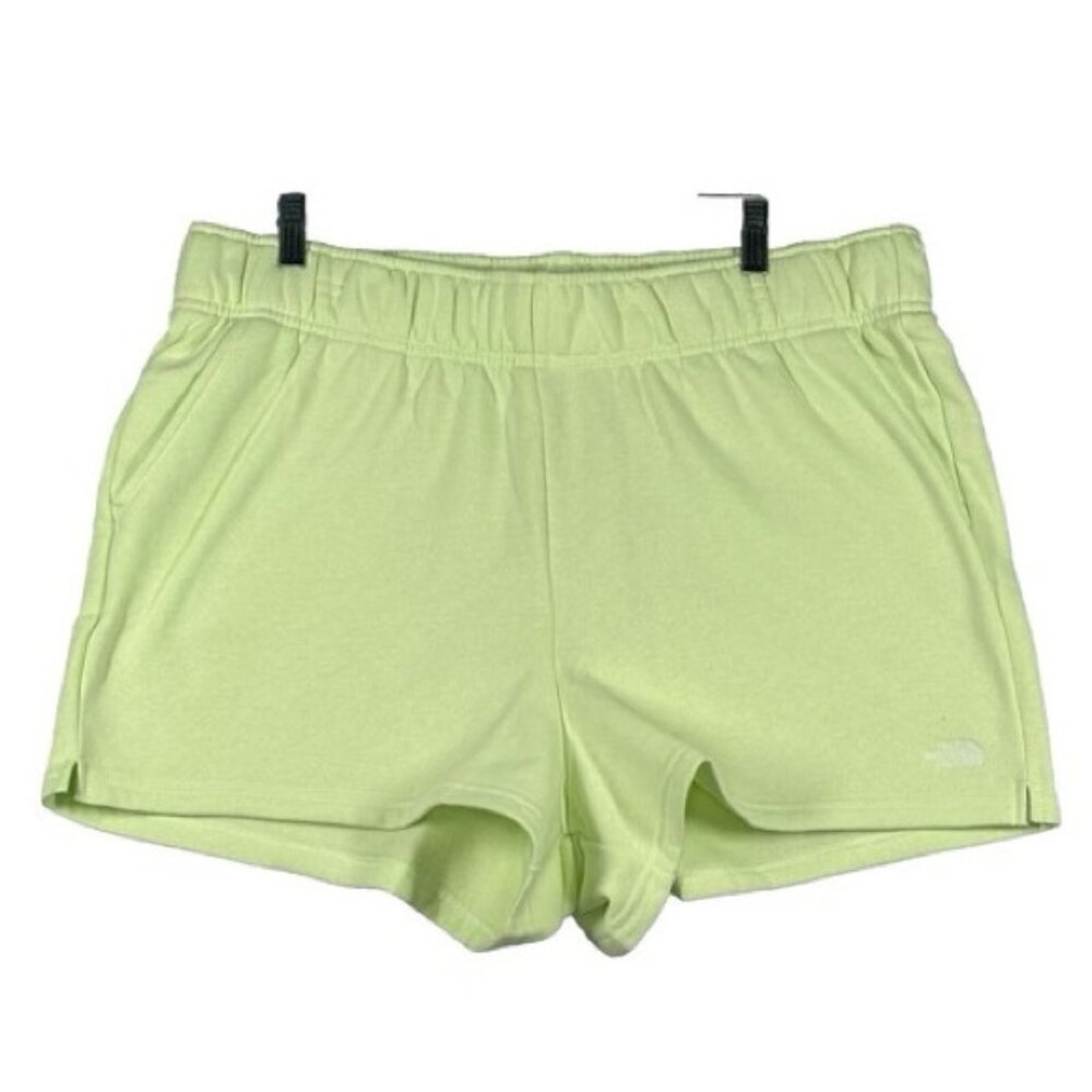 The North Face Women’s Relaxed Fit Sweat Shorts (Color: Lime) (Size: 3X)(EUC)